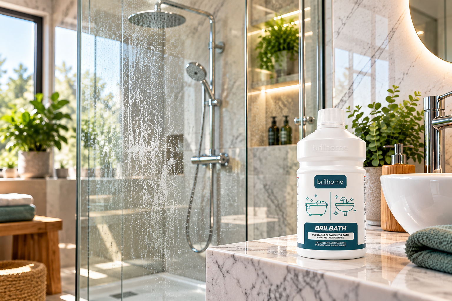 Quel nettoyant anti-calcaire choisir pour une salle de bain impeccable ?