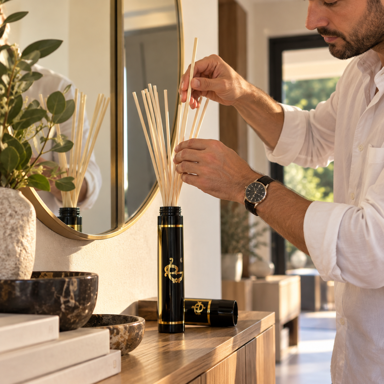 Diffuseur parfum maison à bâtonnets Cooperativa Profumieri