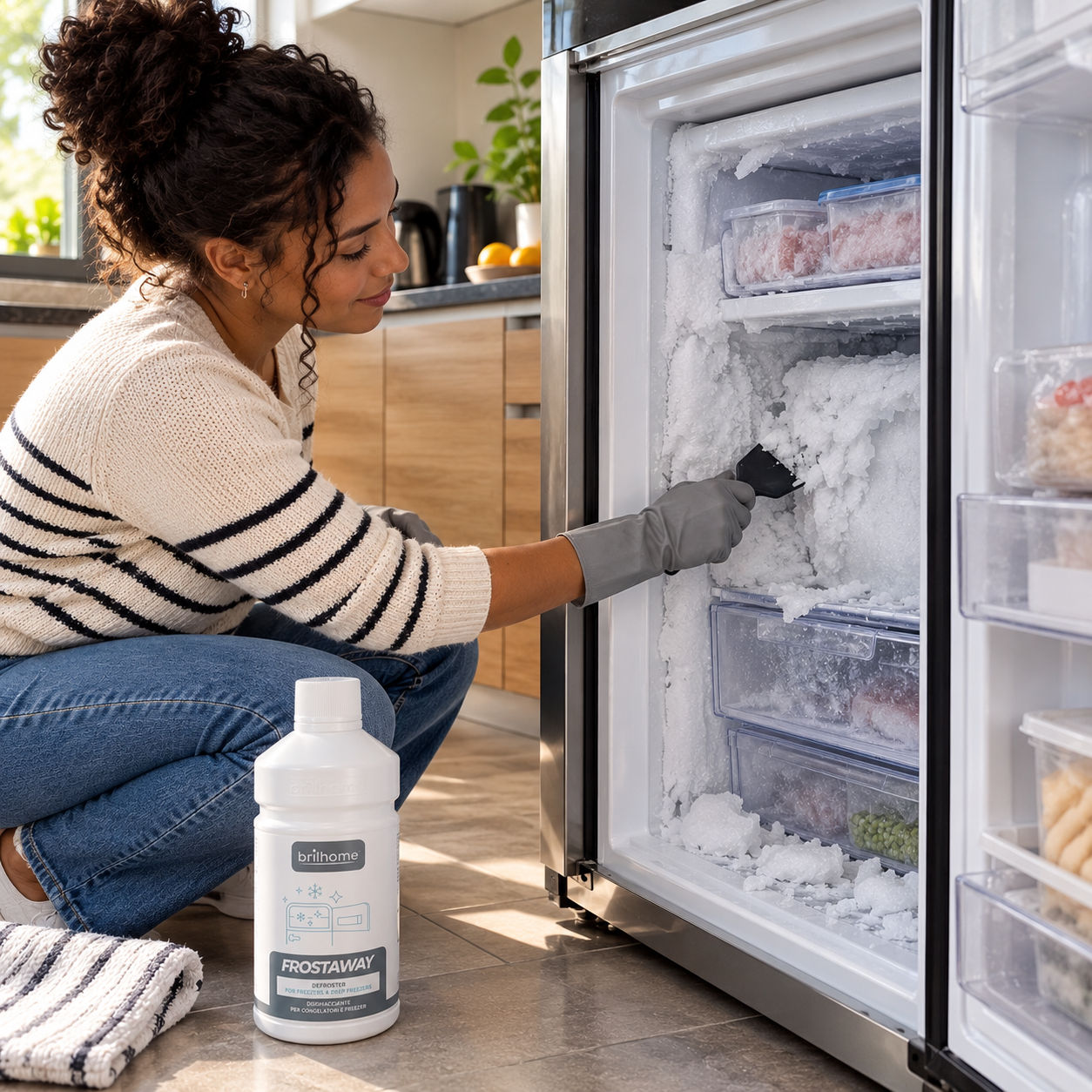 FROSTAWAY pour faciliter le dégivrage d’un congélateur