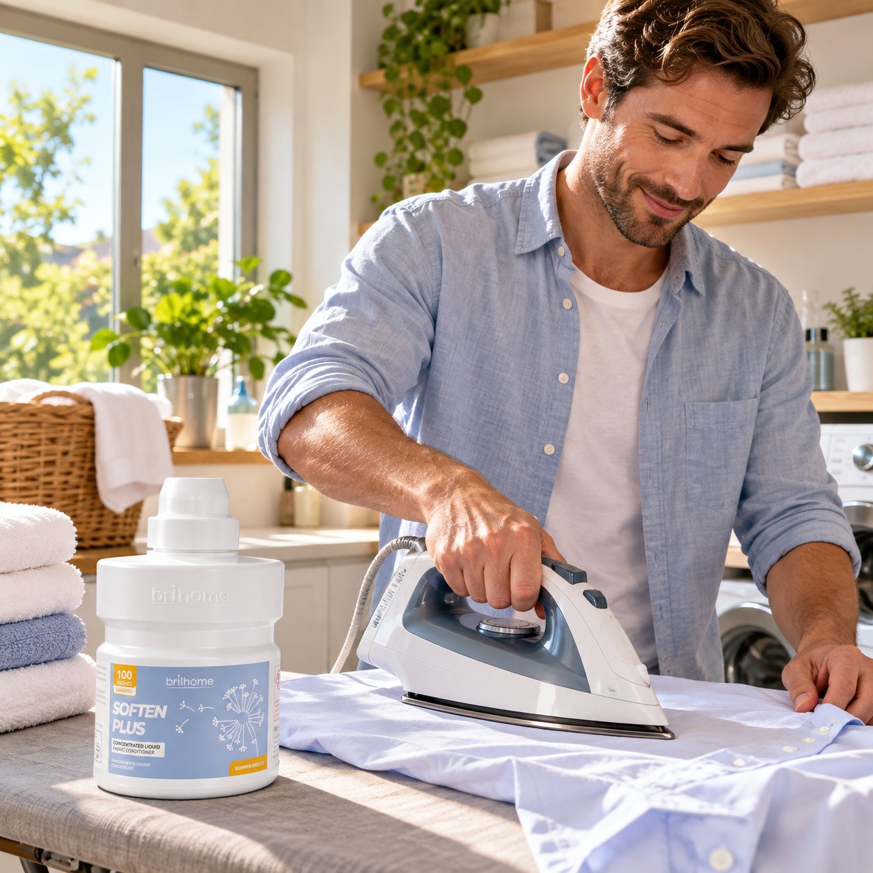 SOFTEN PLUS Souffle d’été adoucissant parfumé longue durée
