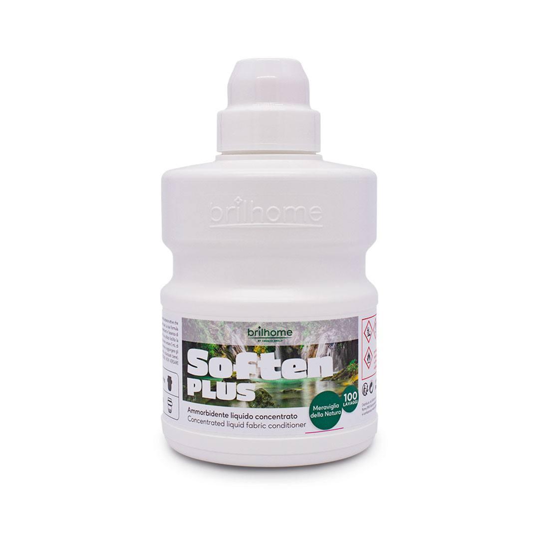 SOFTEN PLUS® | Merveilles de la Nature Adoucissant liquide concentré — 100 lavages · Formule 100% Végane Lumiriss
